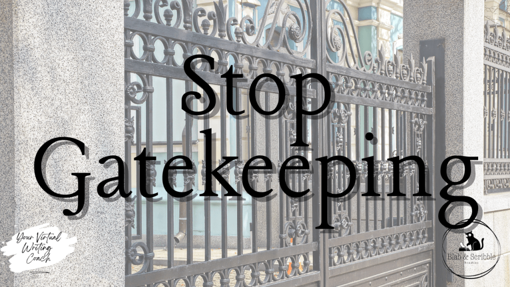 Writers, Stop Doing This to Each Other (and Yourselves) – New YT&nbsp;Video